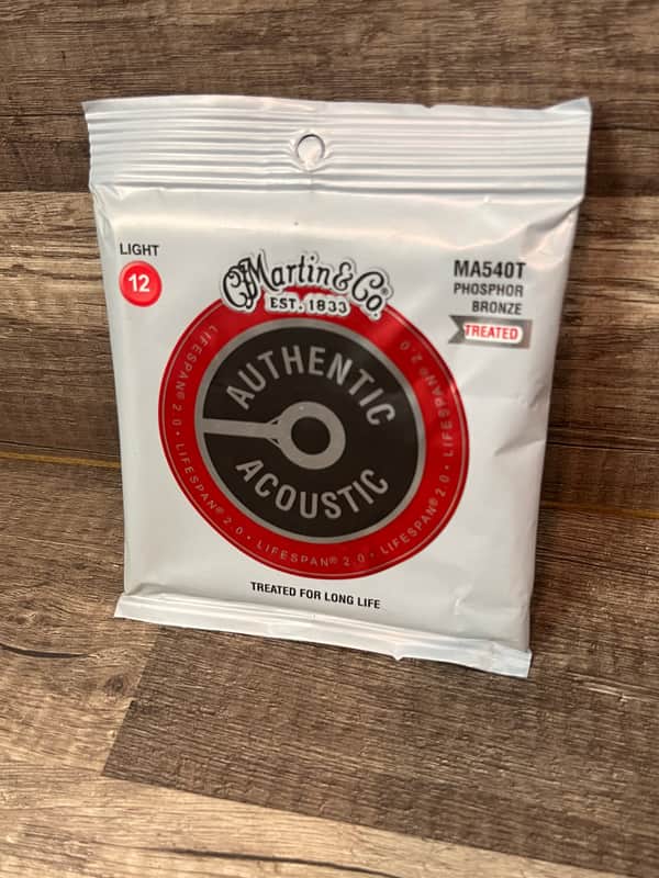Martin ~ Phosphor Bronze ~ Light ~ Coated Acoustic Guitar Strings ~ 12 - 54 ~ NIB image 1