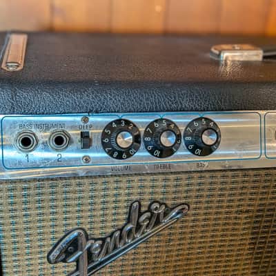 Fender Bassman 100 2-Channel 100w Silverface Guitar Amplifier (1972) image 4