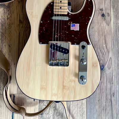 Fender Lamboo "Tele-bration" Limited Edition 60th Anniversary Bamboo Telecaster with Maple Fretboard 2011 - Natural image 1