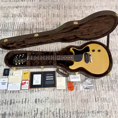 Gibson Custom Shop '58 Les Paul Junior Double Cut Reissue 2025 - TV Yellow VOS image 2