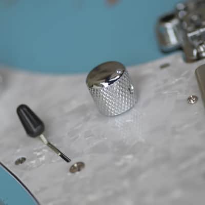 Mayones Aquila Aged 6 V24 - Monolith Daphne Blue Nitro(Relic) image 9