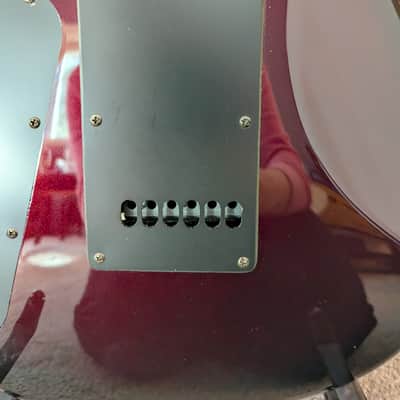 Sterling by Music Man JP60 - Black Red Finish image 12