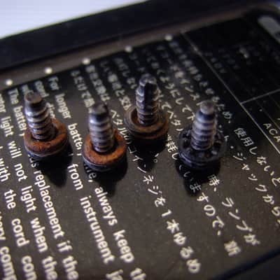 1980 Silver Screw Boss CE-2 Chorus & 1981 Silver Screw Boss BF-2 Flanger / MIJ Made in Japan (Black Label) image 14