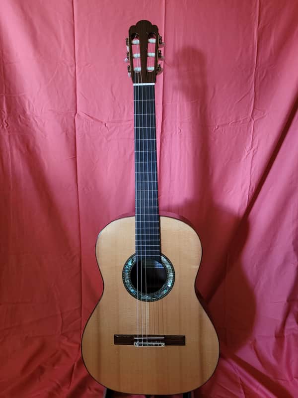 Master Luthier John McMahan Made to Order Classical 1978, German Spruce, Brazilian Cherry image 1