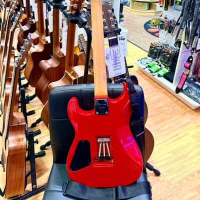 🔥RARE🔥 1987 Charvel Model 2 Red~ MIJ 80s Made In Japan~ JT6 Floyd Rose/Jackson image 16