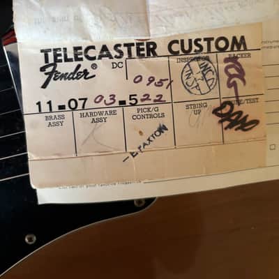 Fender Fender Telecaster Custom (Mocha) 1975 - Gloss image 3