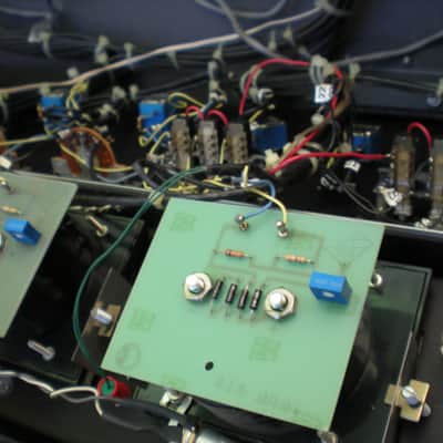 1980's Broadcast Electronics  8M150 analog mono mixer Console From AM radio station image 10