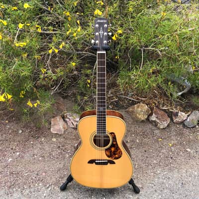 Alvarez Masterworks Series MF60OM Folk OM Acoustic Guitar with Case image 2