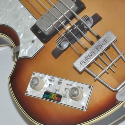 Greco Violin Bass VB Set Neck Electric Guitar Ref. No 6985 image 4