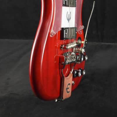 Epiphone Crestwood Custom (Tremotone) Cherry image 5