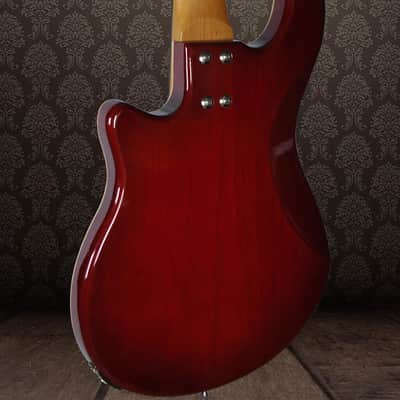 Duesenberg D-Bass Red 5 String Electric Bass With Custom Hardcase image 10