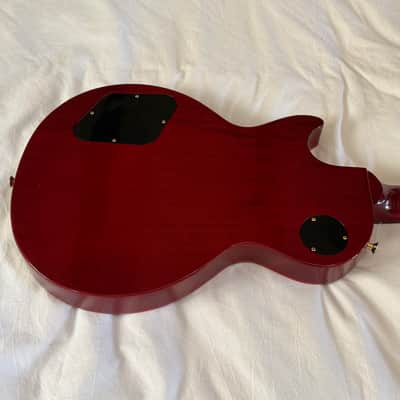 2009 Gibson Les Paul Studio with Gold Hardware - Wine Red Gloss - Free Pro Setup image 8