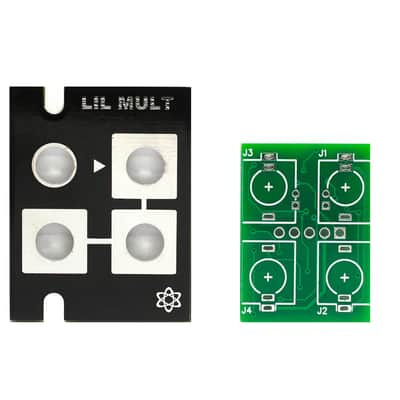 1U Lil' Buff Mult PCB and Panel - Eurorack 1U Buffered Multiple PCB Set image 1
