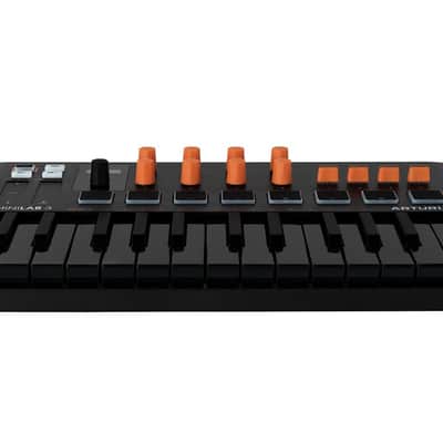 Arturia MiniLab 3 25 Slim-key Controller - Orange image 6