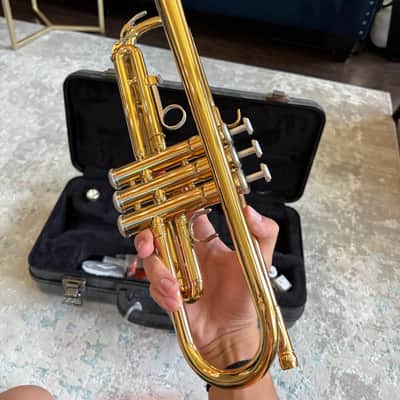 Yamaha YTR-200ADII Advantage Standard Bb Trumpet 2010s - Brass image 2