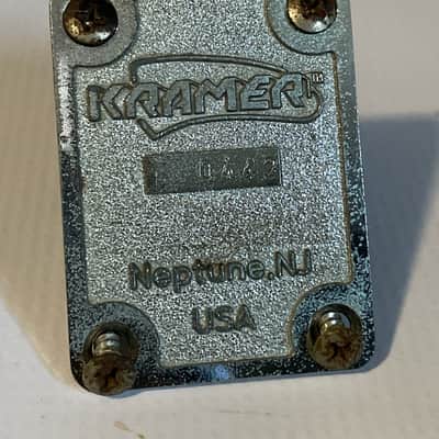 1985 Kramer USA Banana Maple Fretboard Guitar Neck Floyd Ready 22 Frets Dot Inlay w/ Neckplate (Non Scarf) Bild 2