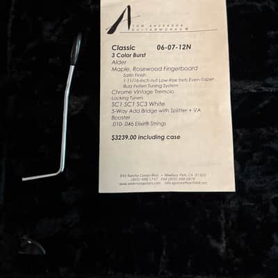 Tom Anderson Guitarworks The Classic image 10