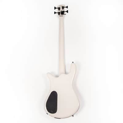 Spector White Casper 4 String Bass Owned by Rex Brown of Pantera image 2