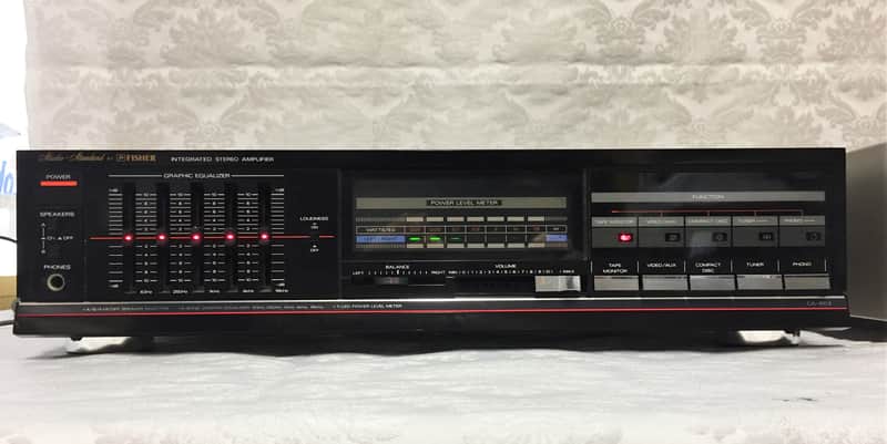 Ampli Hifi Vintage Fisher CA-350 - Pour Pièces Ou Réparation