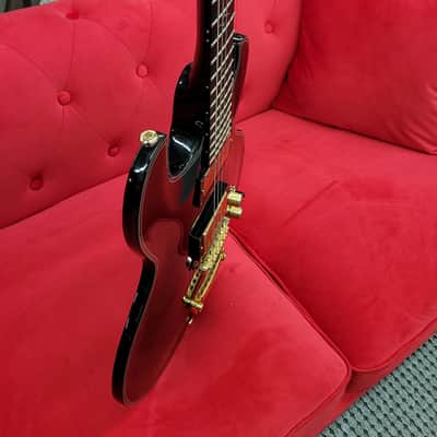 DBZ Imperial Thinline Guitar  Black image 12