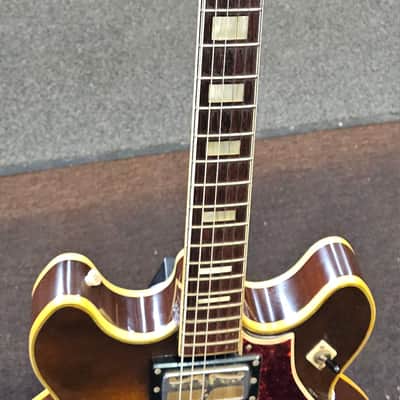 Harmony H-71 Semi Hollow Body Electric Guitar with Original Case image 7