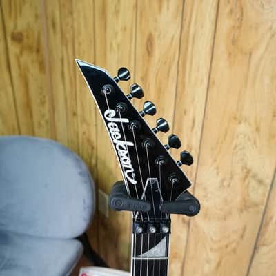 Jackson Pro Series Signature Wes Borland King V KV Black With White Bevels image 3