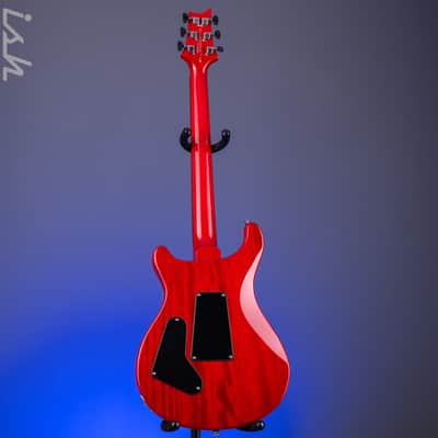 PRS SE Custom 24 Floyd Electric Guitar Charcoal Cherry Burst image 8