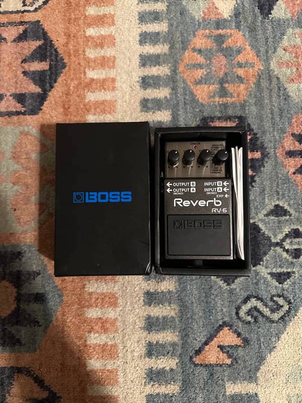 Boss RV-6 Reverb 2015 - Present - Silver image 1