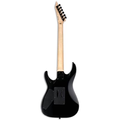 ESP LTD MH-200 Electric Guitar - Roasted Jatoba Fingerboard, Black image 2