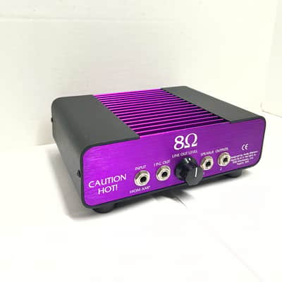 THD Hot Plate Power Reactive Attenuator 8 Ohm Purple Volume Control Load Box Amp Power Soak w Manual image 7