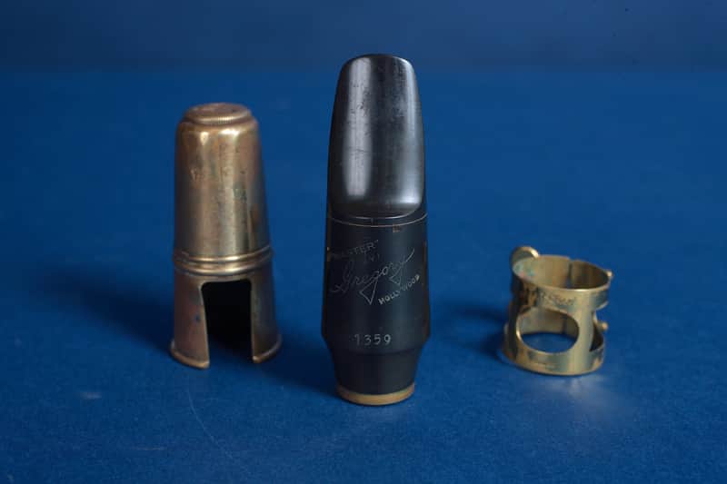 M C Gregory "Master" 18M 5A Alto Sax Mouthpiece 1940s-50s / West Coast Sound image 1