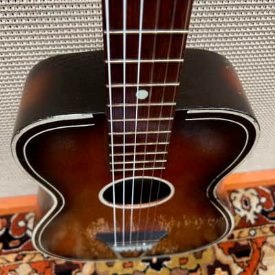 Vintage 1950s Gallotone Champion *John Lennon* Original Acoustic Guitar *RARE* image 8