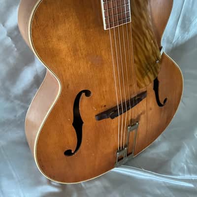 1945 Epiphone Triumph Acoustic Archtop Hollowbody Guitar Owned By Tony Bennett w/Original Hardshell Case image 6