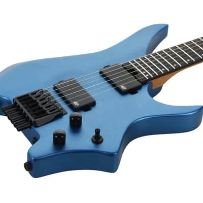 HILS NEXT Series Headless Guitar - Electric Blue image 3