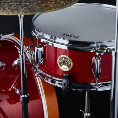 Tama LJK28S-CPM Club-Jam Mini Shell Kit 2 pcs - Candy Apple Mist/Chrome HW image 5