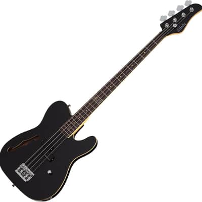 Schecter dUg Pinnick Baron-H Electric Bass Gloss Black image 3