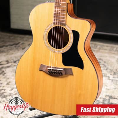 Taylor 114ce Grand Auditorium Acoustic/Electric Guitar - Sapele with Gig Bag image 1
