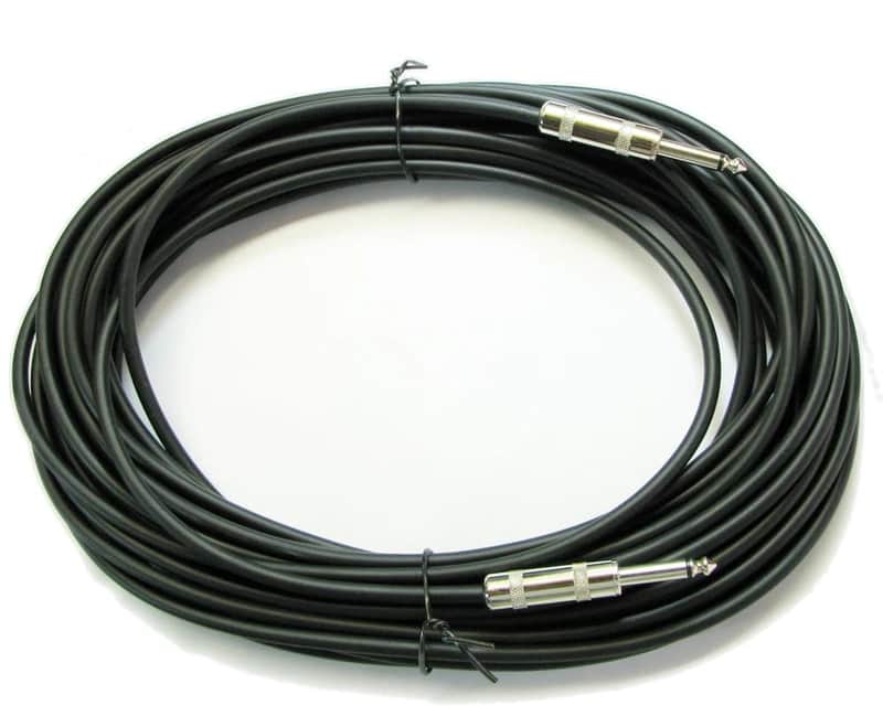 50 ft foot instrument acoustic electric guitar patch cable 1/4 PA keyboard cord image 1