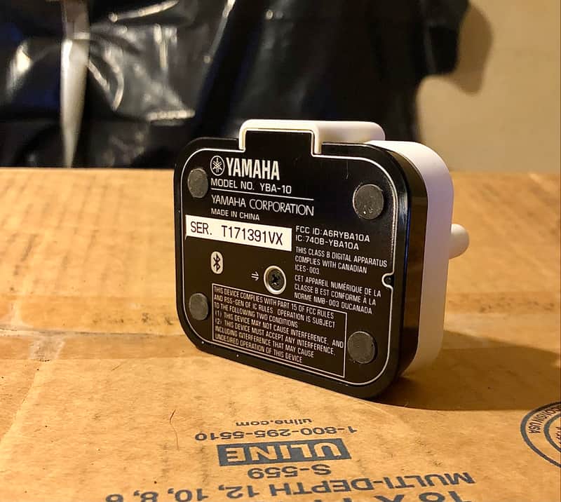 Yamaha YBA-10 Bluetooth Wireless Audio Receiver/Adapter+Cable