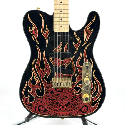 2016 Fender James Burton Telecaster - Red Paisley Flames Bild 5