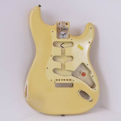 1978-1979 Fender Stratocaster BODY Olympic White 3-bolt 1970's Vintage 1975,1976,1977 image 1