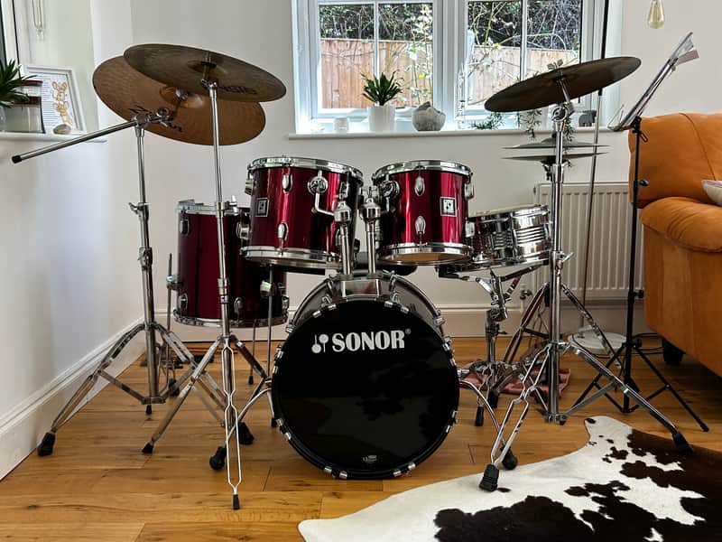 Sonor 503 5pc Drum Kit Bundle – Expertly Customised & Heavily Upgraded (Zildjian A, Mapex, Evans) image 1