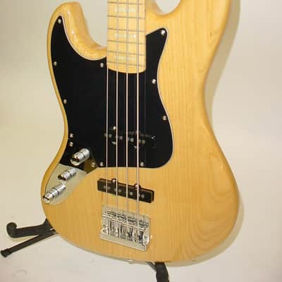 KSD Ken Smith Design Proto J 70s LEFT-HAND 4-String Electric Bass - Natural Ash Lefty image 2