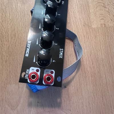 Befaco STMIX 1U Eurorack Factory built original owner stereo mixer black panel image 3