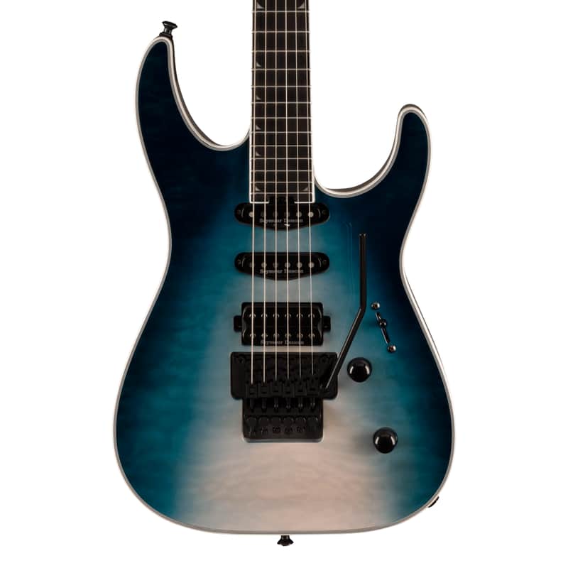 Used Jackson Pro Plus Series Soloist SLA3Q Electric Guitar - Polar Burst image 1