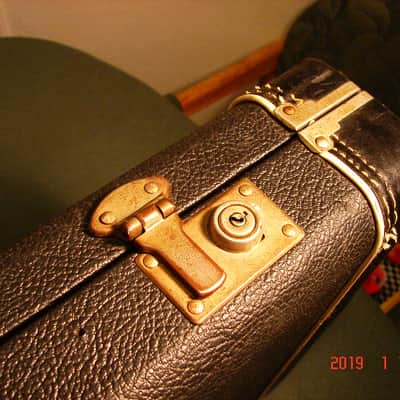 Vintage 1964 Fender No Logo Precision Bass Hardshell Case OHSC image 11