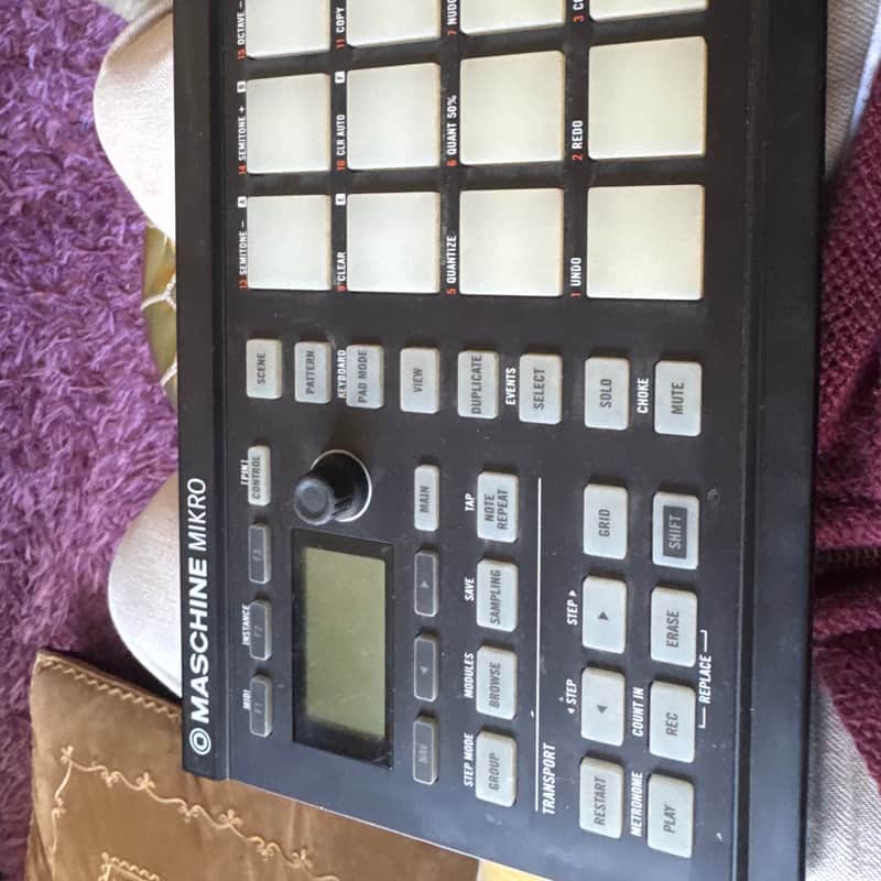 2010s Native Instruments Maschine Mikro MKII Black