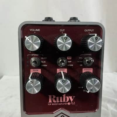 Universal Audio Ruby ’63 Top Boost Amplifier - Ruby / Silver image 4