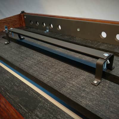 Jamboard Pro Deluxe Large - 16 x 32 - Oak Frame w/ Black Cherry Stain - Professional Pedalboard image 10