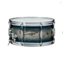 Tama Tama Star 14" x 6.5" Walnut Snare, Indigo Japanese Sen Burst TWS1455 - Natural